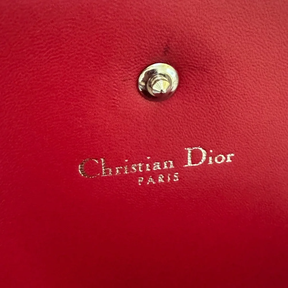 Authentic Christian Dior *Croisier* WOC Crossbody Bag Grained Calfskin Diorama - Picture 4 of 11
